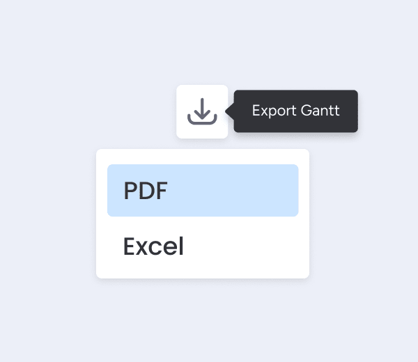 Export Gantt to PDF 1